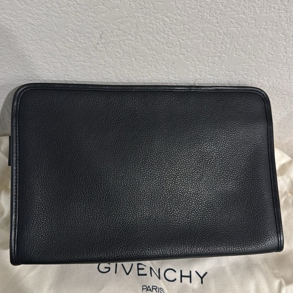 Givenchy Black Cowhide Pouch - Picture 4 of 8